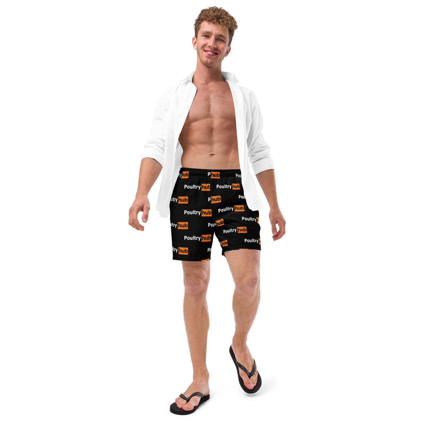 POULTRY HUB Gamefowl Swim Shorts