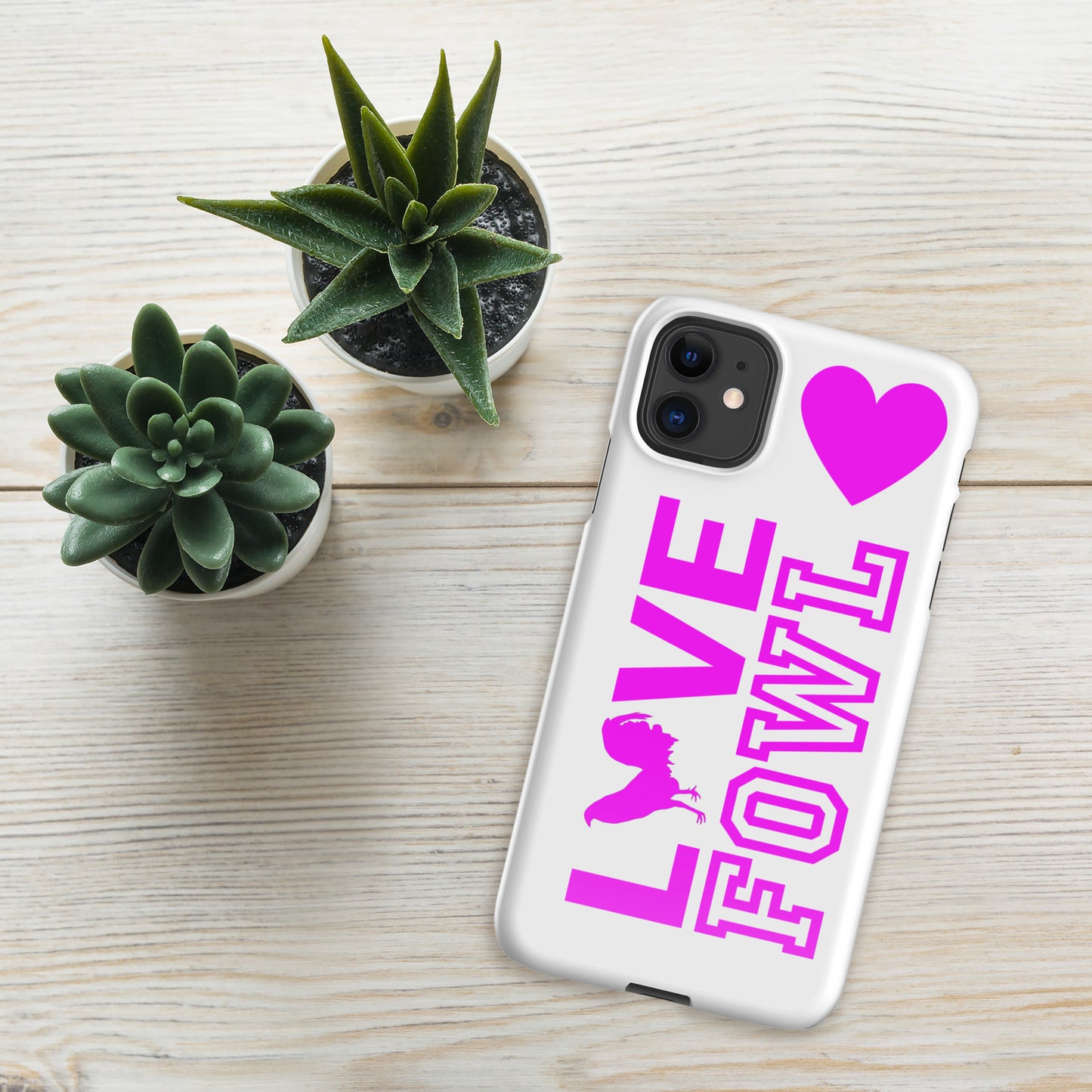 VS Pink LOVE FOWL Gamefowl Snap Case for iPhone®