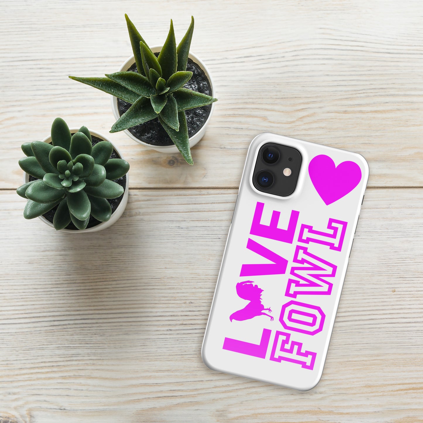 VS Pink LOVE FOWL Gamefowl Snap Case for iPhone®