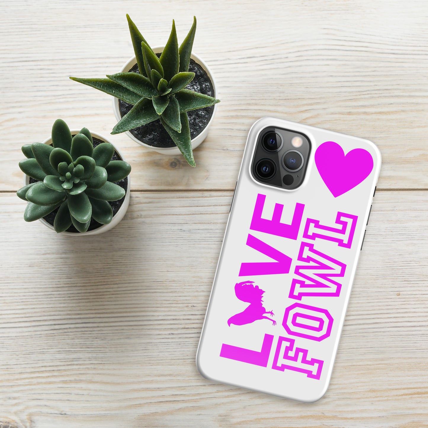 VS Pink LOVE FOWL Gamefowl Snap Case for iPhone®