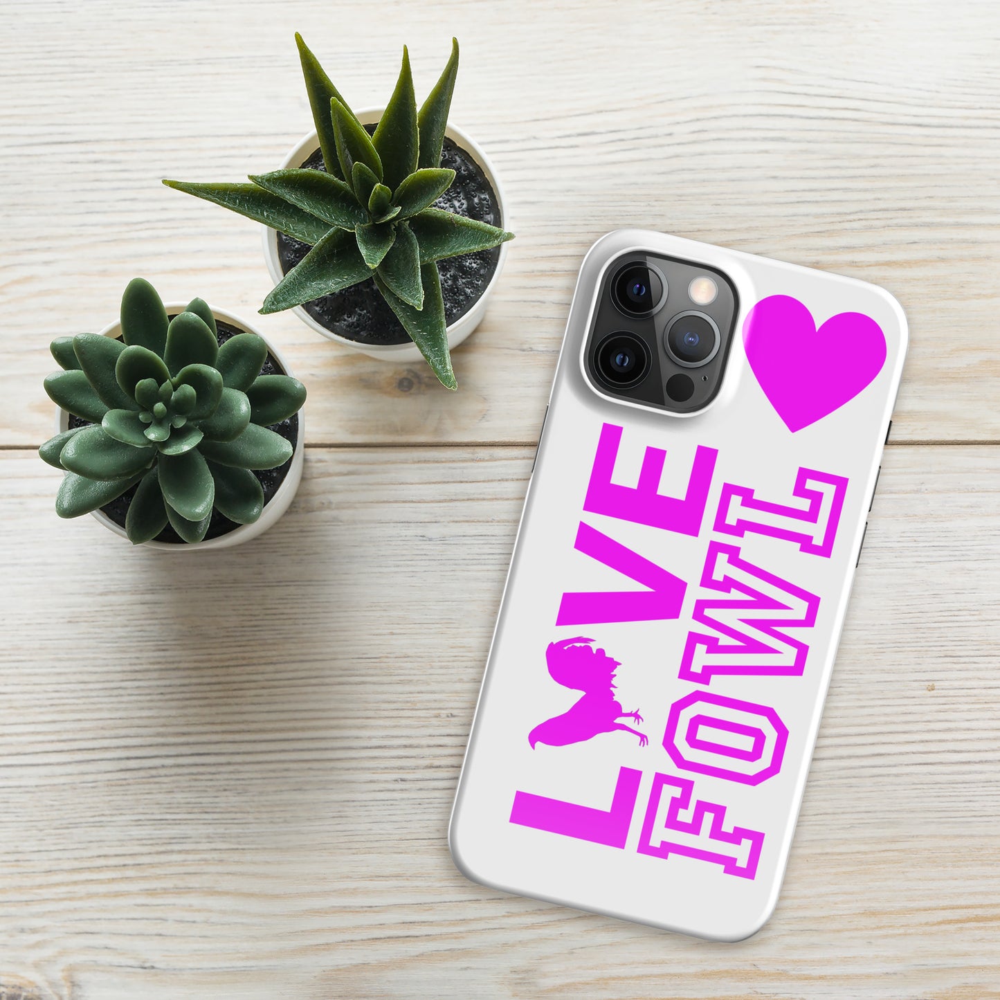 VS Pink LOVE FOWL Gamefowl Snap Case for iPhone®