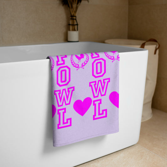 VS LOVE FOWL Fog Pink Gamefowl Towel