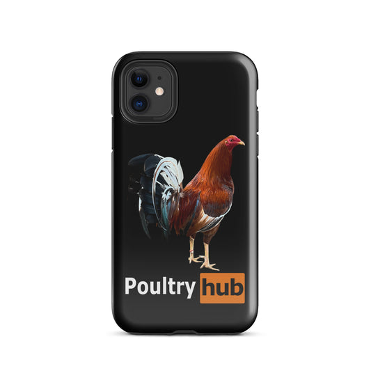 POULTRY HUB Pumpkin Gamefowl Tough Case for iPhone®