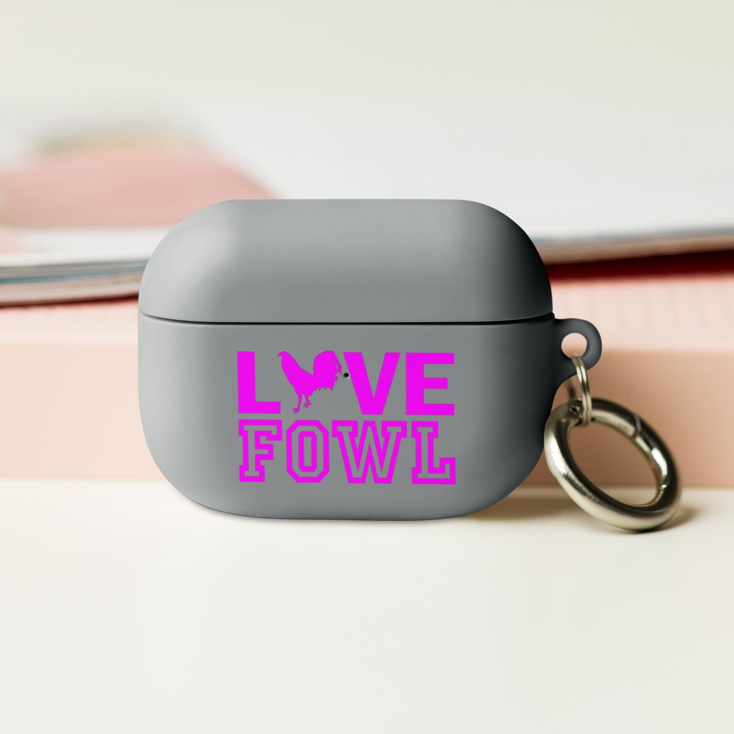 VS LOVE FOWL PINK Gamefowl Rooster AirPods Case