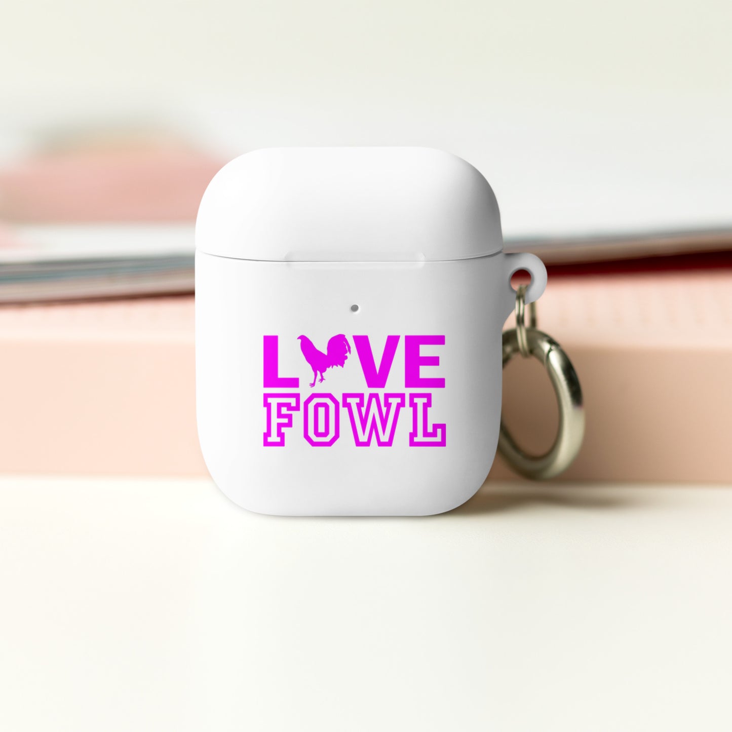 VS LOVE FOWL PINK Gamefowl Rooster AirPods Case