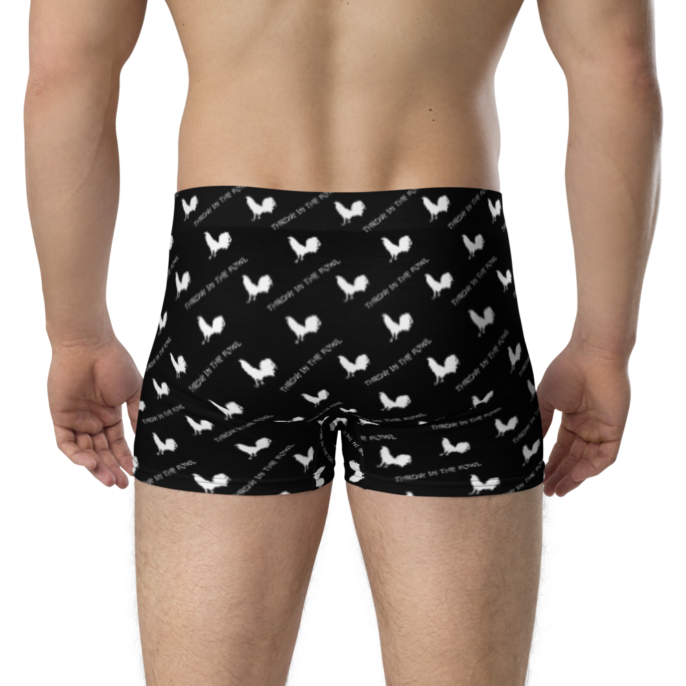 Boxer BLACK OUT Gamefowl Rooster Briefs