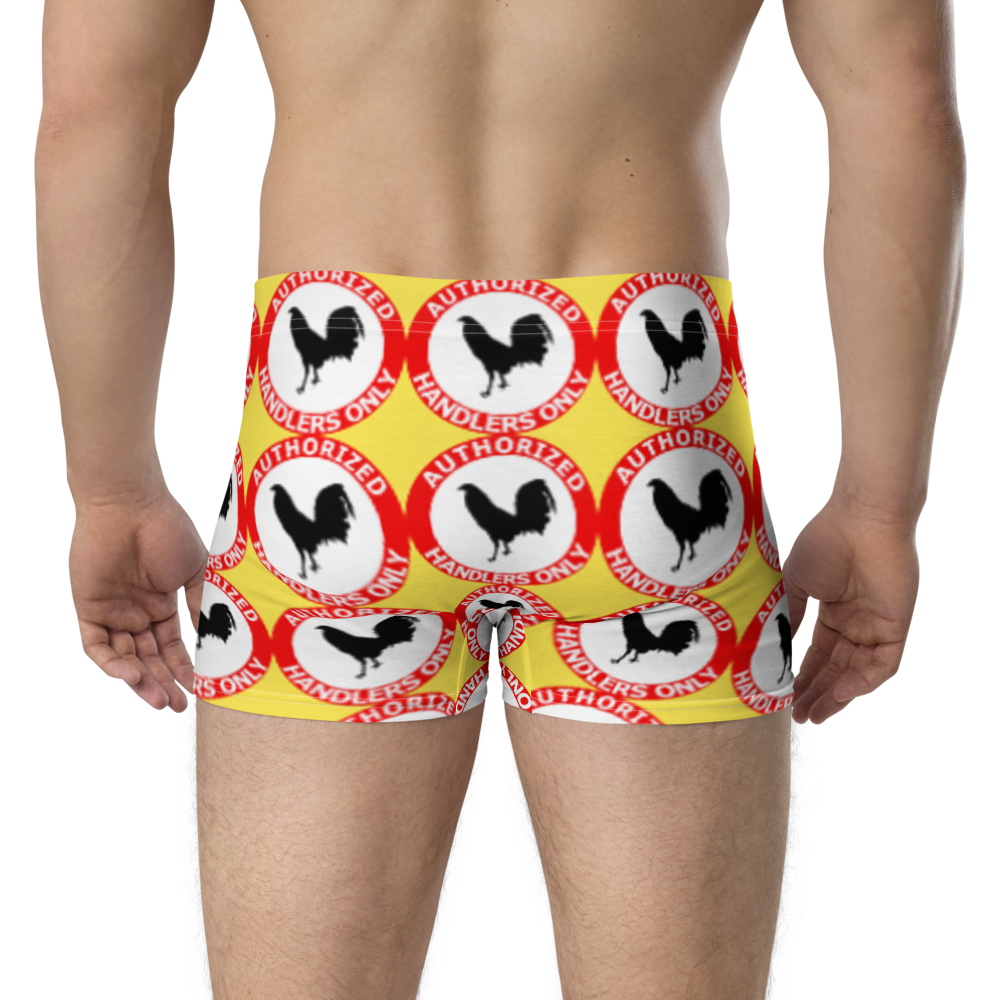Boxer AUTHORIZED HANDLERS ONLY Gamefowl Rooster Daisy Briefs