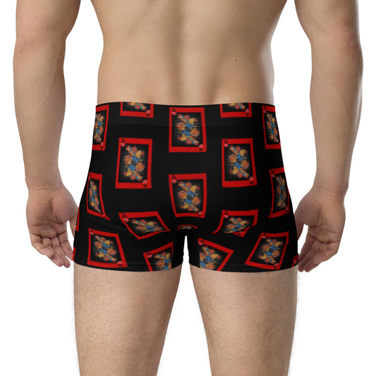 DECK OF CARDS ACE Gamefowl Rooster Black Briefs