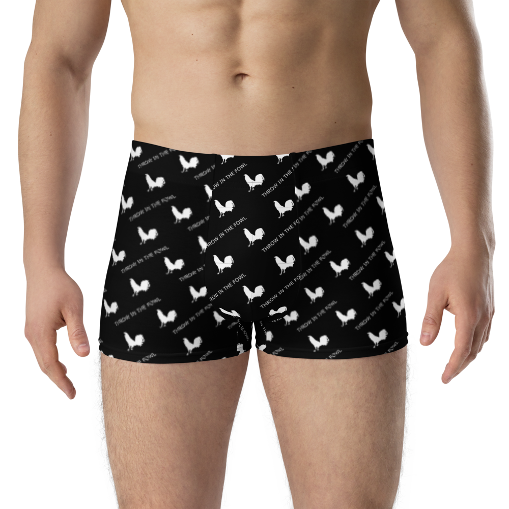 Boxer BLACK OUT Gamefowl Rooster Briefs