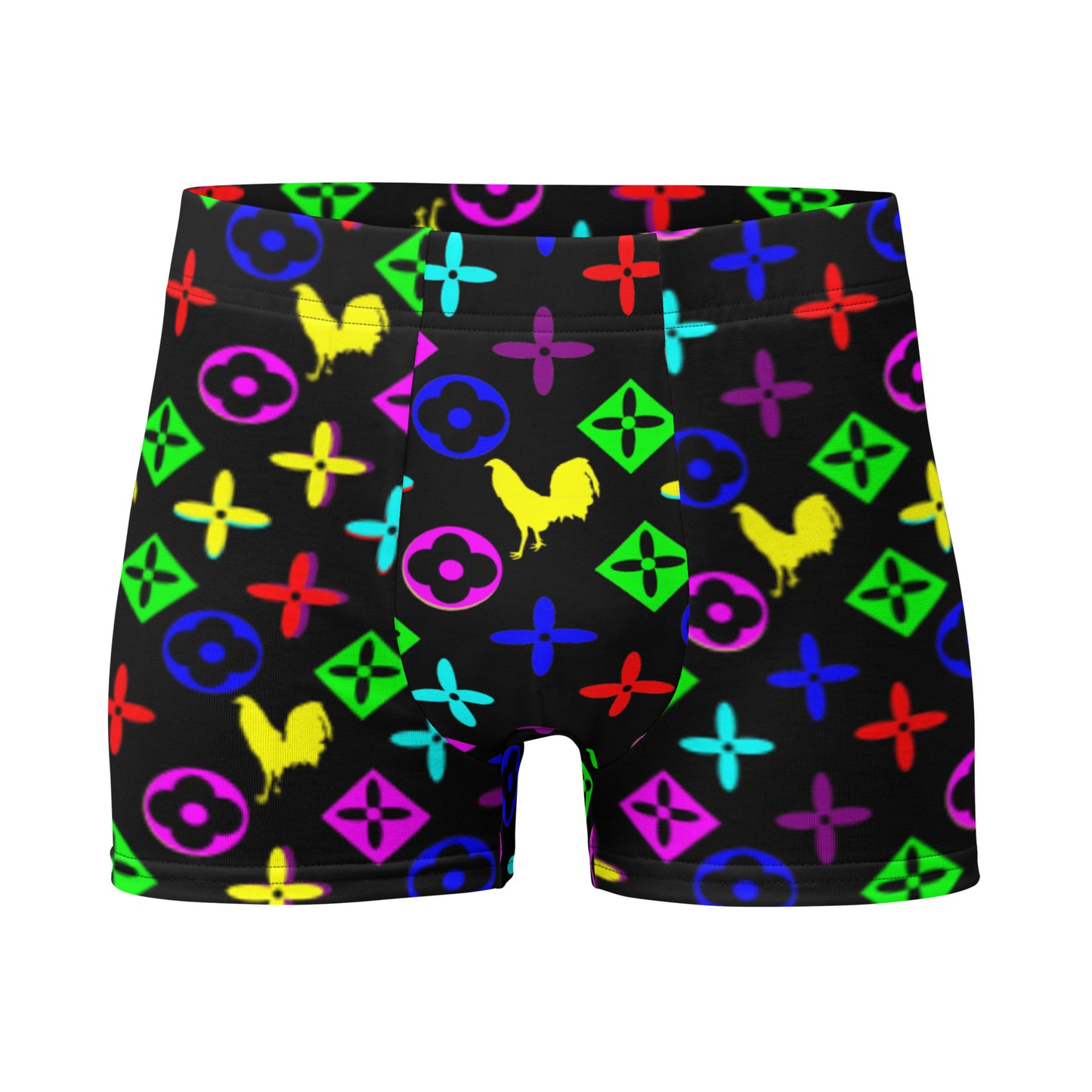 Designer Collection Pastel Black Gamefowl Rooster Briefs