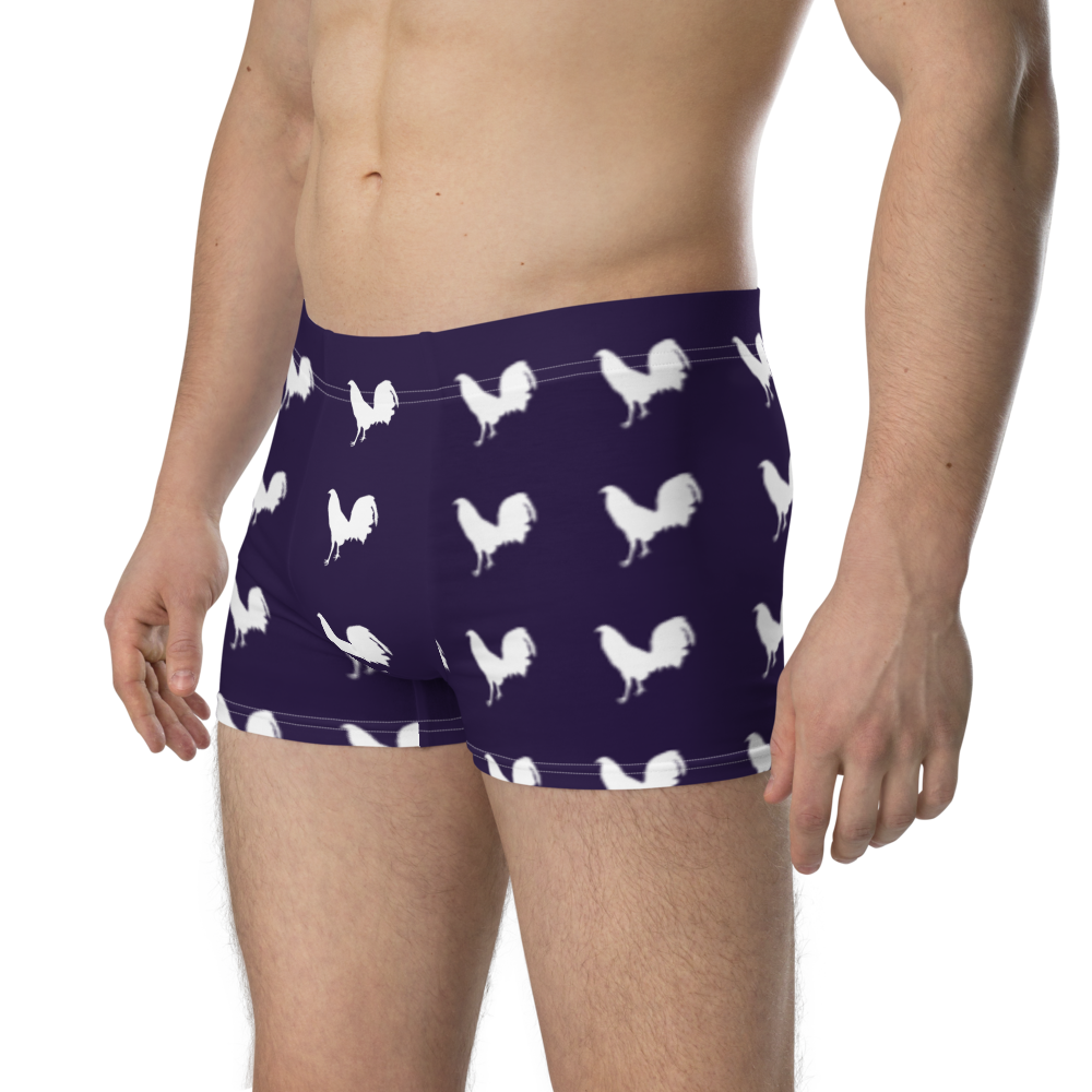 Boxer WHITE COCK Gamefowl Rooster TOLOPEA Briefs