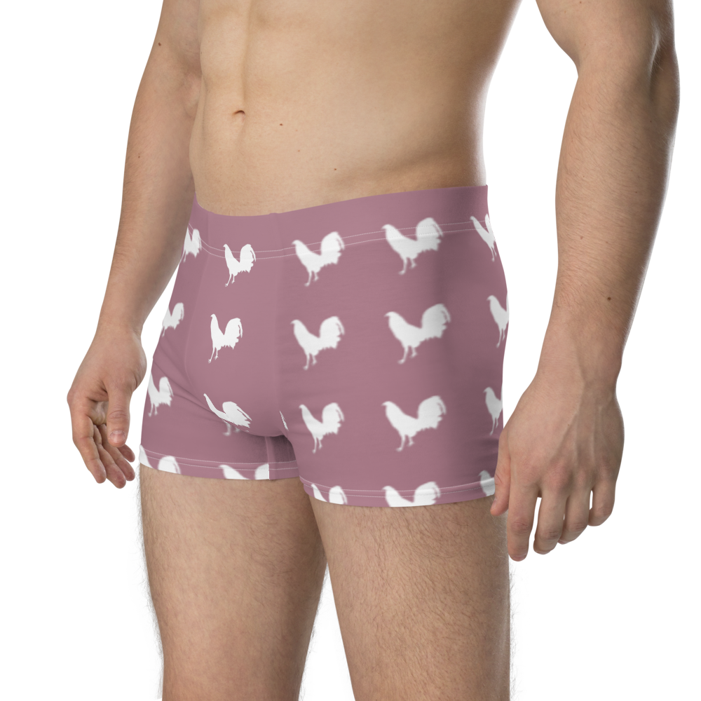 Boxer WHITE COCK Gamefowl Rooster TAPESTRY Briefs