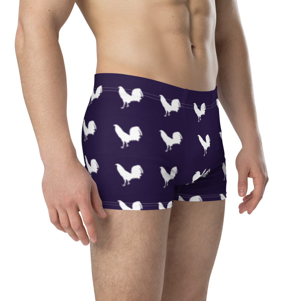 Boxer WHITE COCK Gamefowl Rooster TOLOPEA Briefs