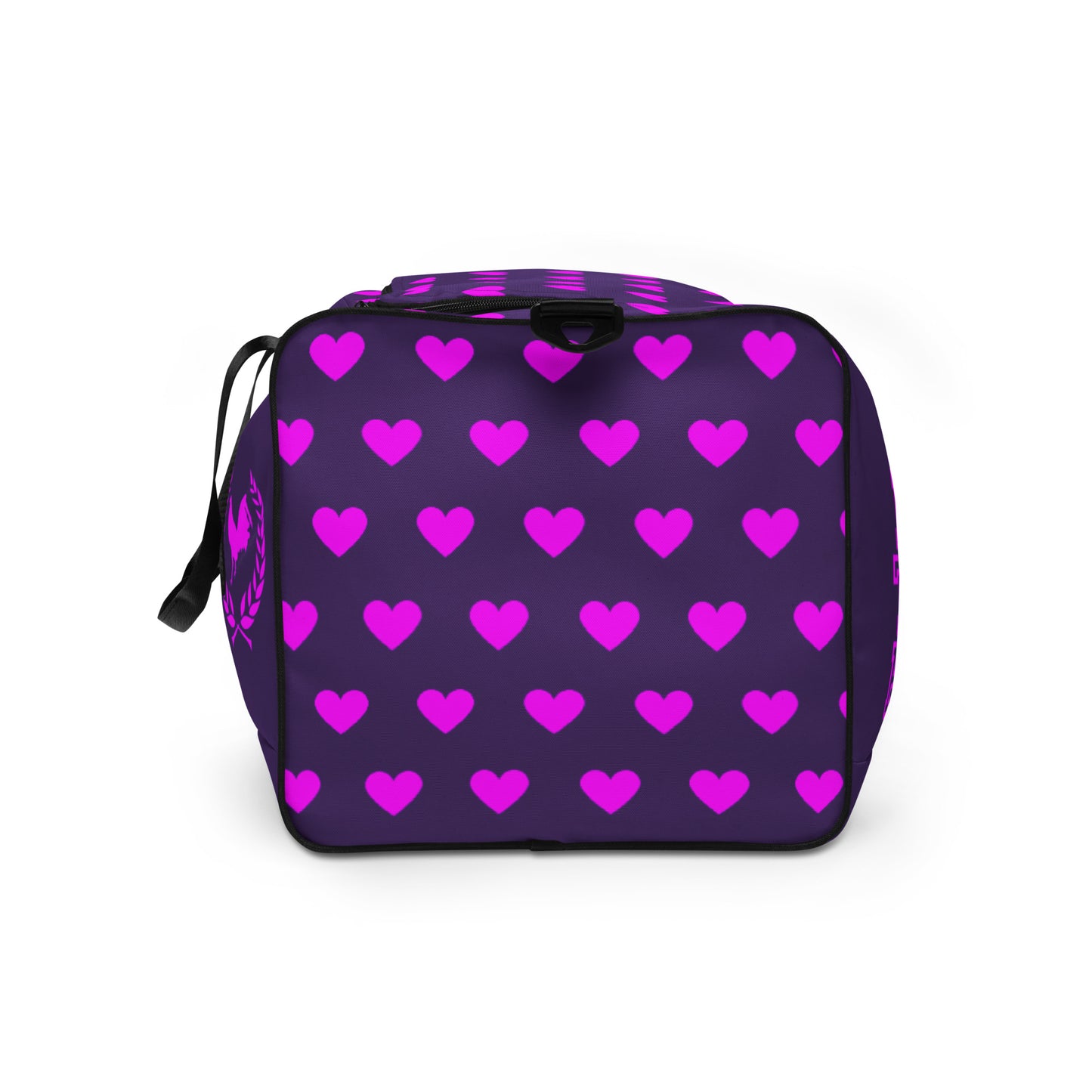 PINK VS LOVE FOWL HEART Gamefowl Rooster Indigo Duffle Bag