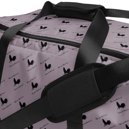 BLACK COCK TITF Lily Gamefowl Rooster Duffle Bag