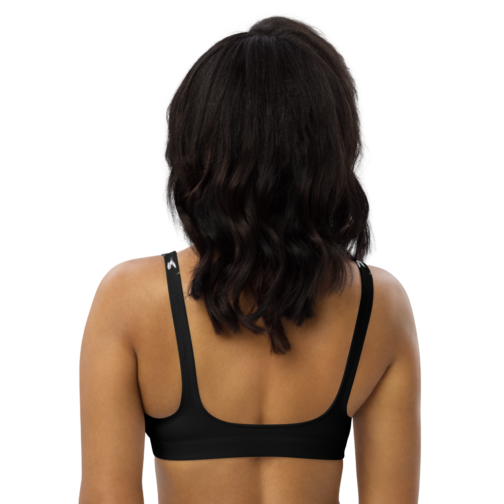 BLACK OUT Gamefowl Rooster Padded Bikini Top