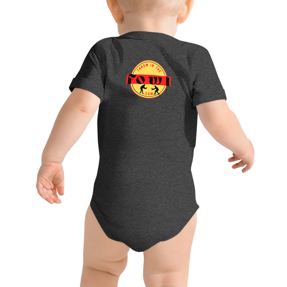 Dark YOULOSE Gamefowl Rooster Baby Onesie