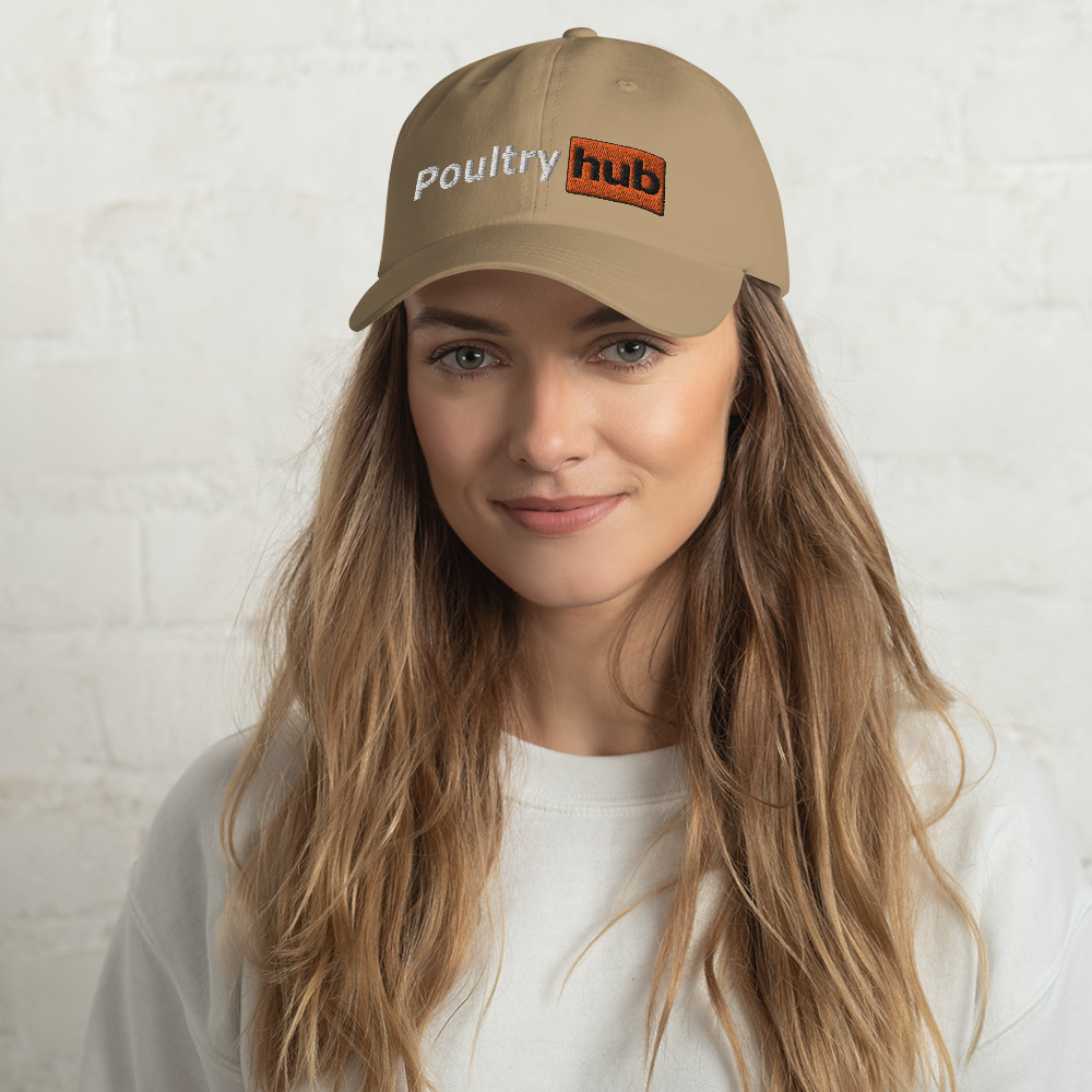 POULTRY HUB Gamefowl Rooster Dad Hat