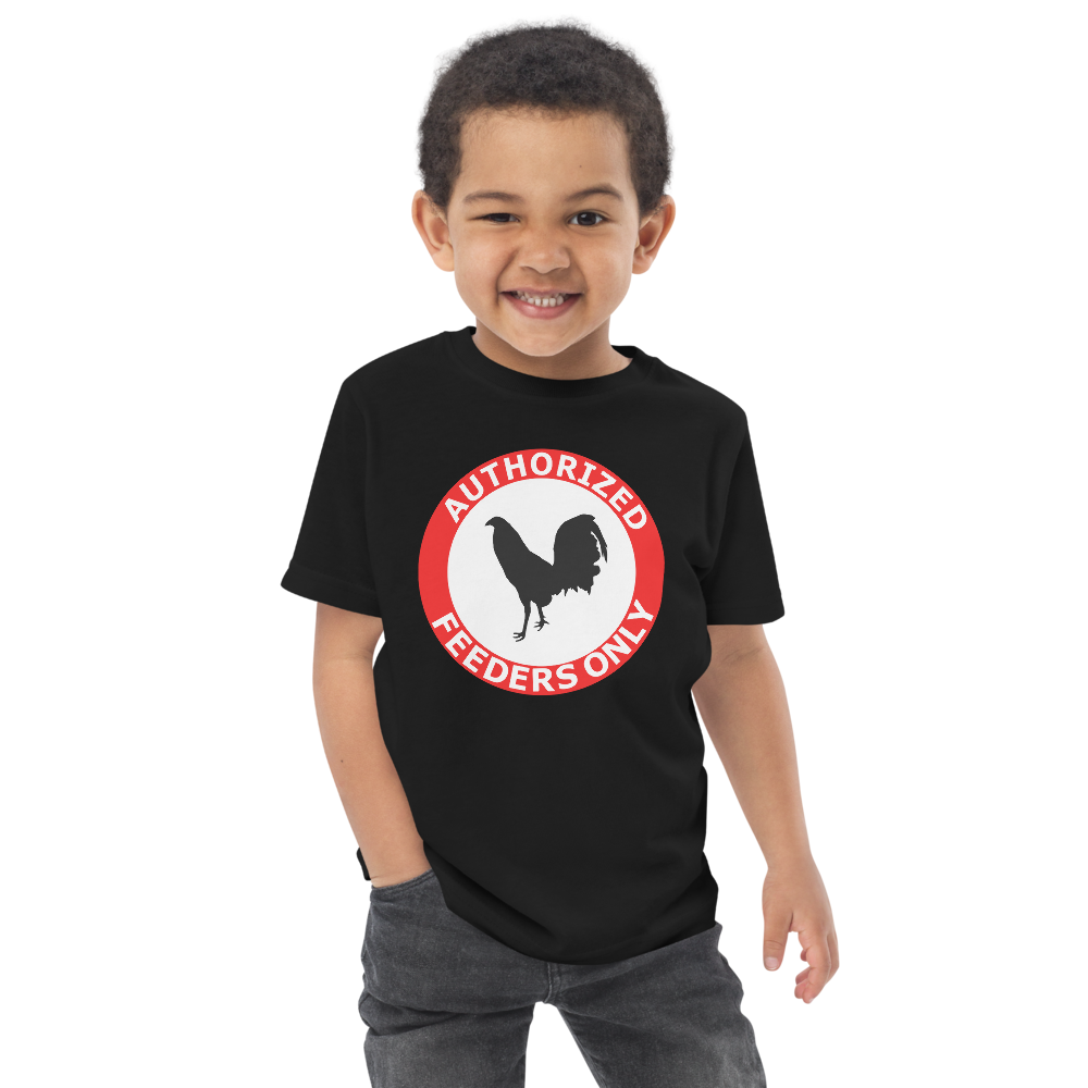 Kids AUTHORIZED FEEDERS ONLY Gamefowl Rooster Tee