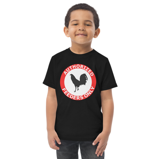 Kids AUTHORIZED FEEDERS ONLY Gamefowl Rooster Tee