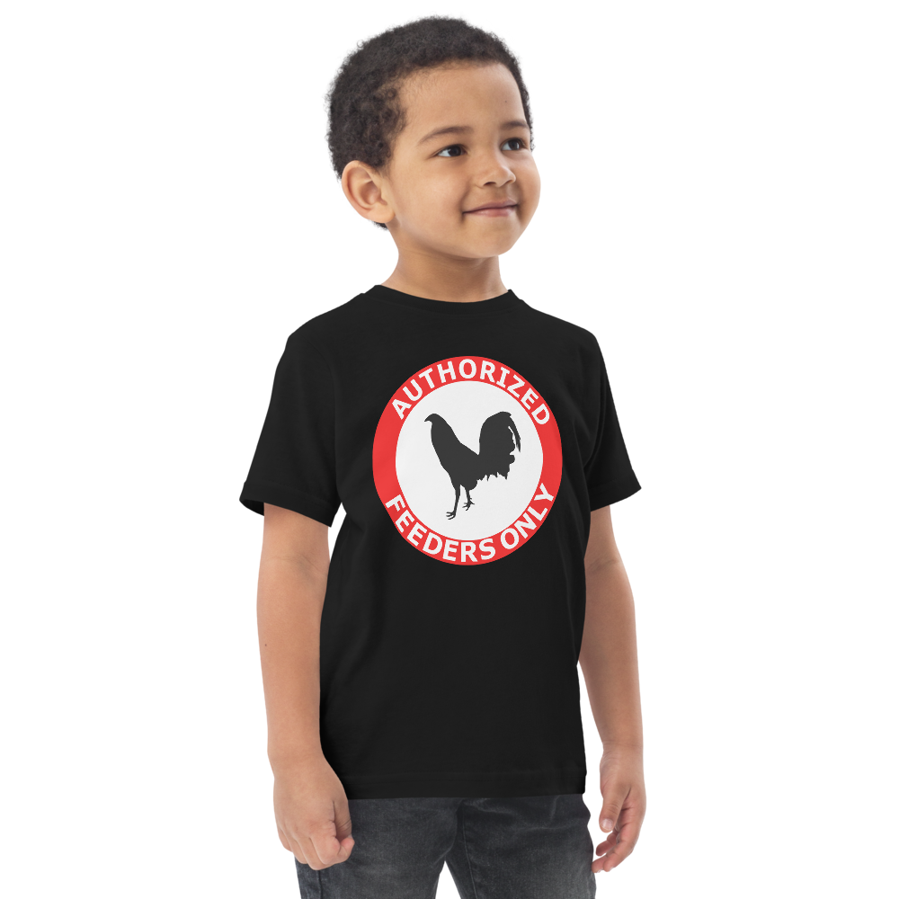 Kids AUTHORIZED FEEDERS ONLY Gamefowl Rooster Tee