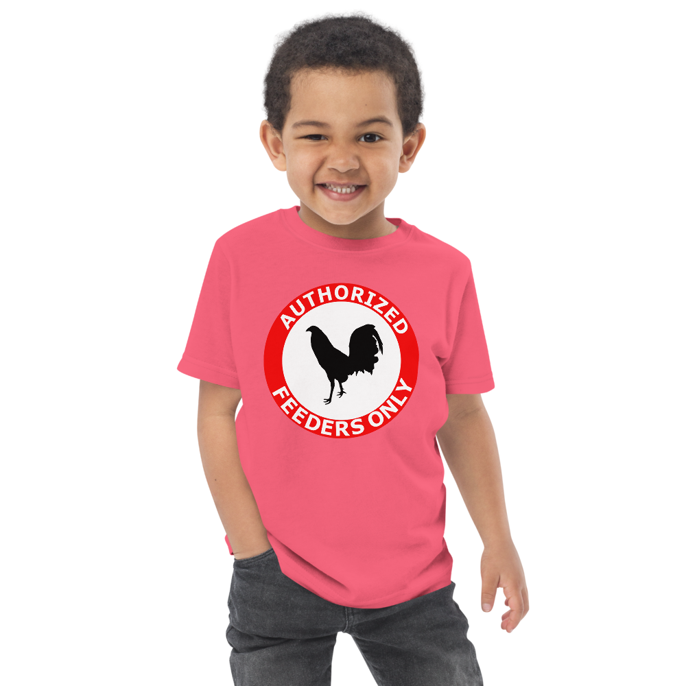Kids AUTHORIZED FEEDERS ONLY Gamefowl Rooster Tee