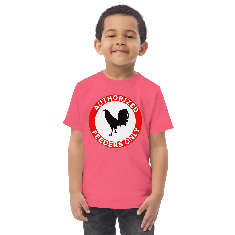 Kids AUTHORIZED FEEDERS ONLY Gamefowl Rooster Tee