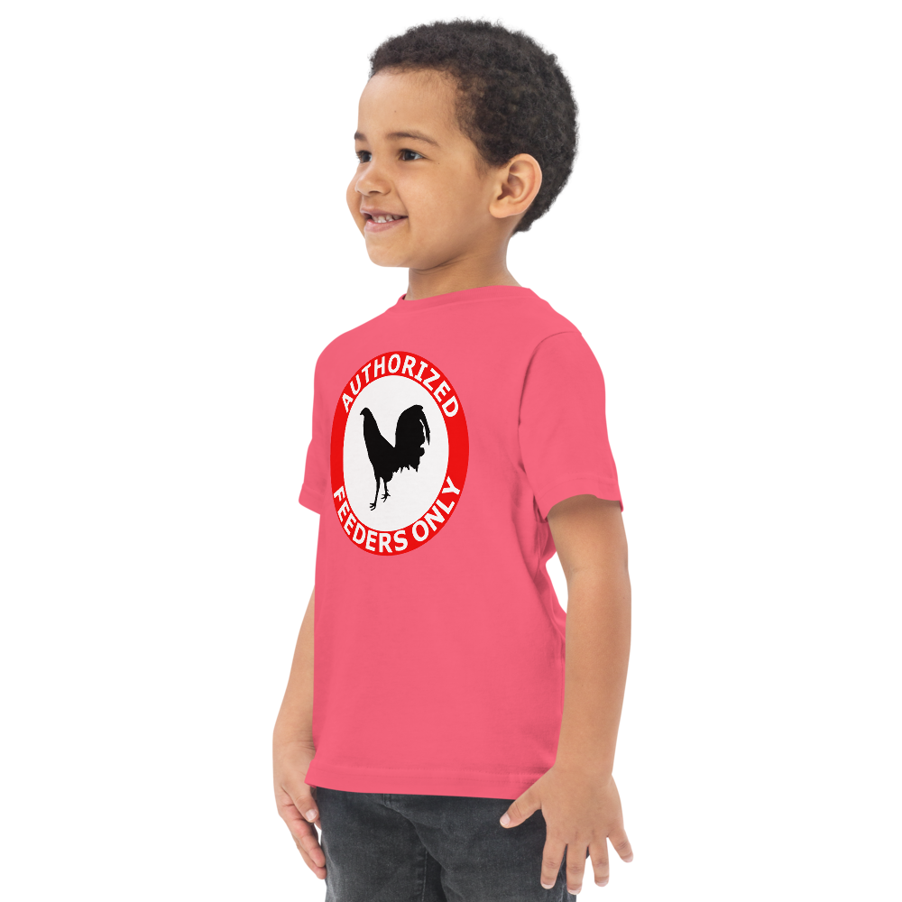 Kids AUTHORIZED FEEDERS ONLY Gamefowl Rooster Tee