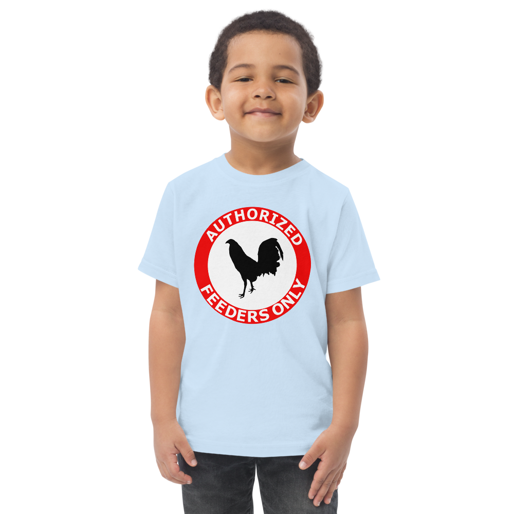 Kids AUTHORIZED FEEDERS ONLY Gamefowl Rooster Tee