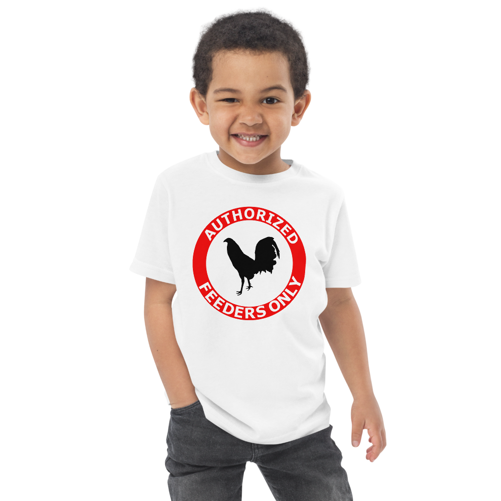 Kids AUTHORIZED FEEDERS ONLY Gamefowl Rooster Tee