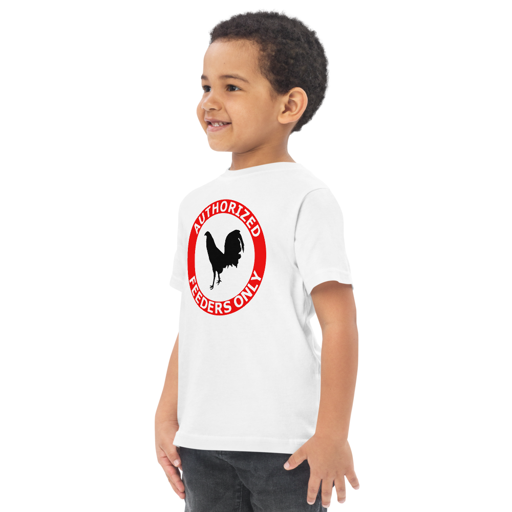 Kids AUTHORIZED FEEDERS ONLY Gamefowl Rooster Tee