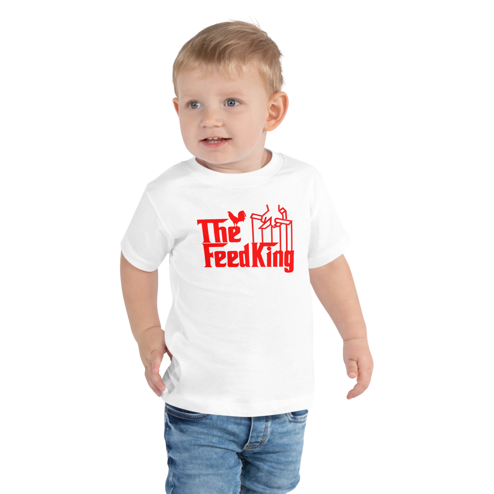 Toddler THE FEED KING CORLEONE Gamefowl Rooster Tee