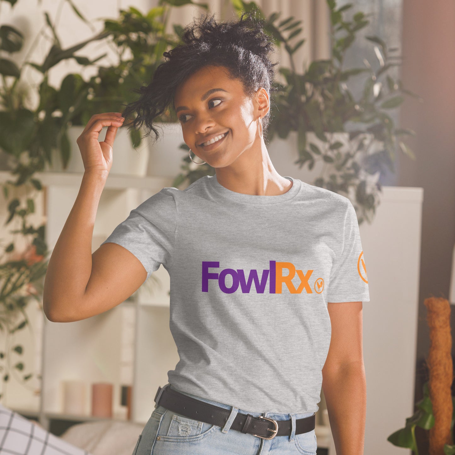 FOWLRX Gamefowl Rooster Short-Sleeve Unisex T-Shirt