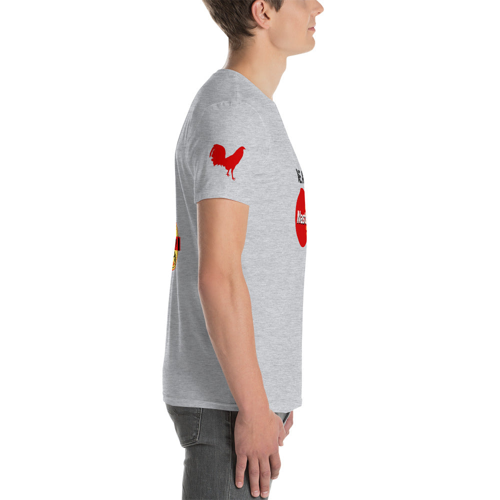 MASTERCOCK Gamefowl Rooster Short-Sleeve Unisex T-Shirt