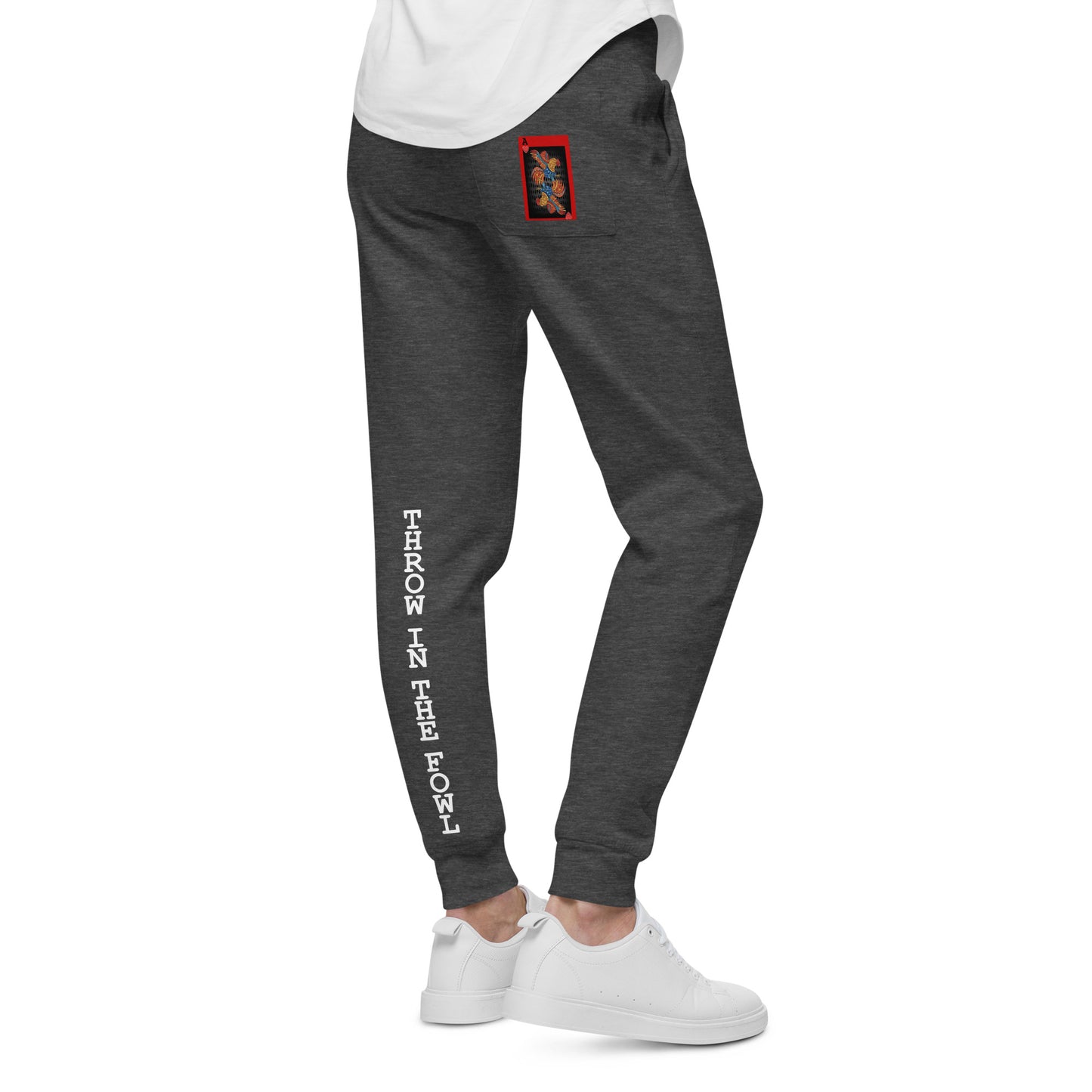 Unisex DECK OF CARDS ACE Gamefowl Rooster Sweatpants