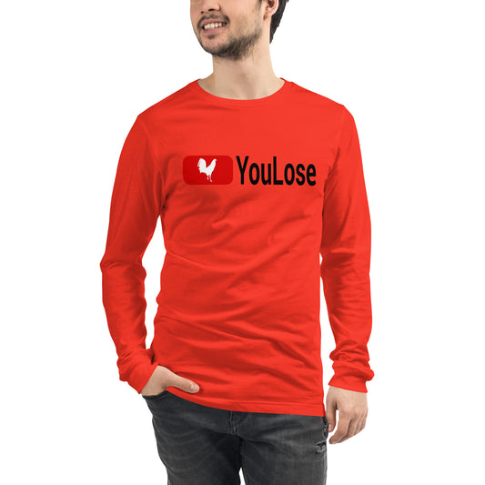 Light YOULOSE Gamefowl Rooster  Long Sleeve