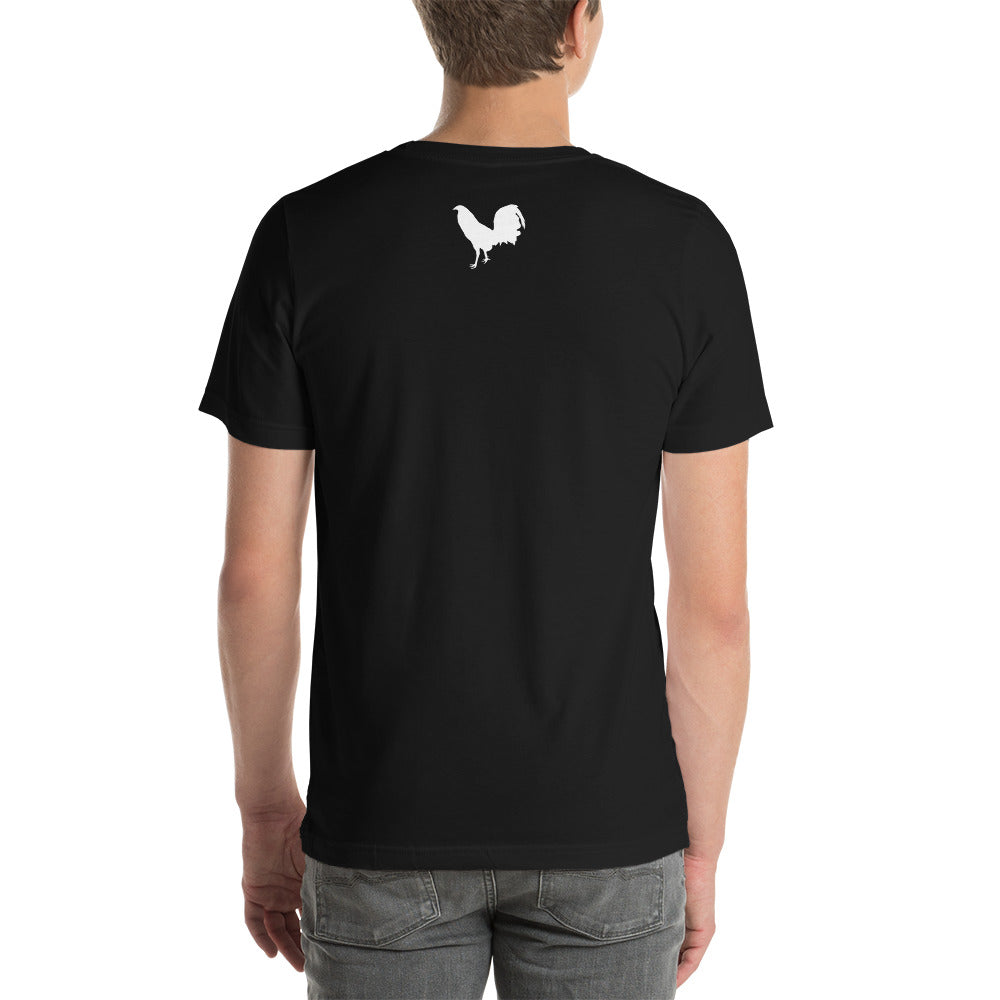 COMIC STRUNG 5-0 Gamefowl Rooster Teeshirt