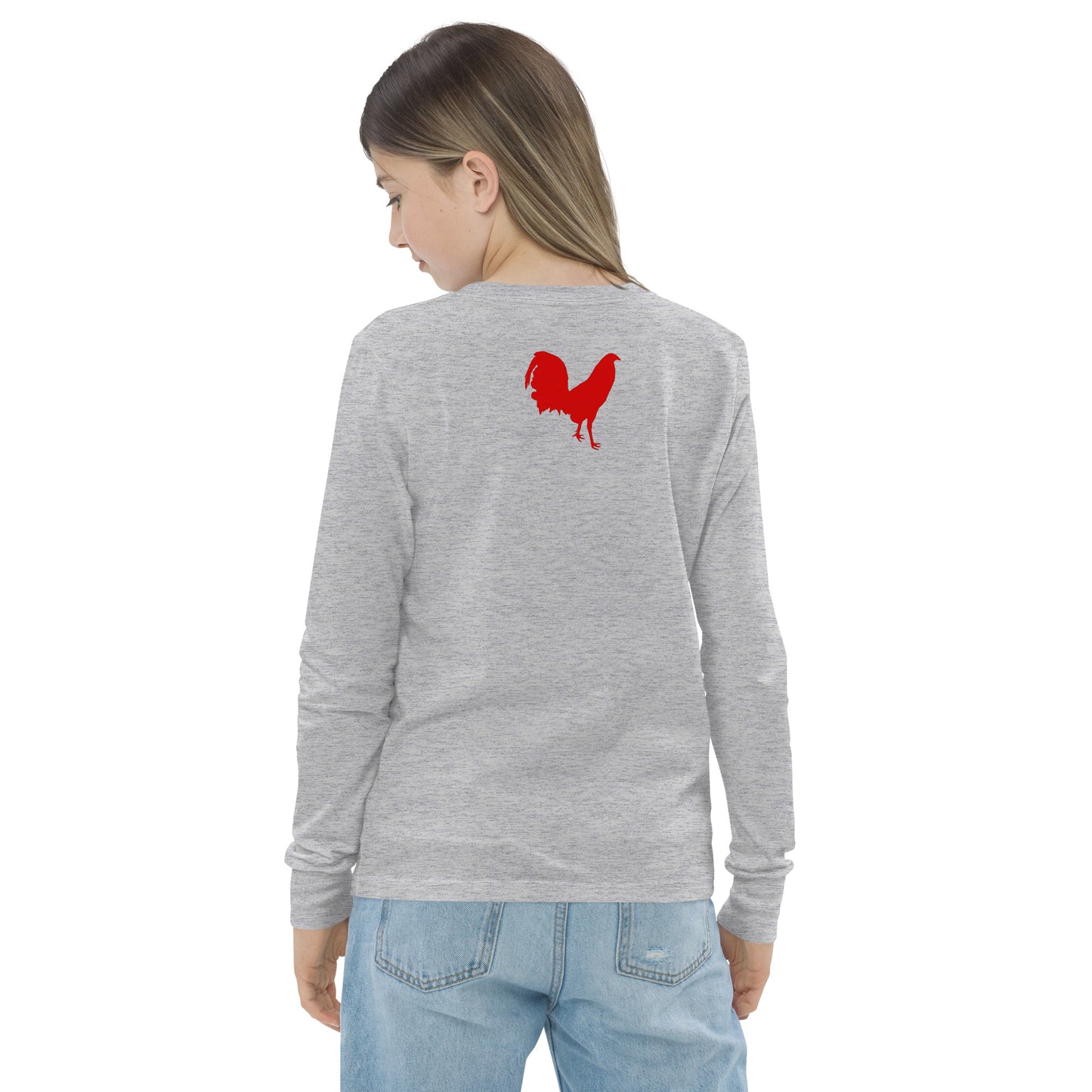 MASTERCARD Gamefowl Rooster Youth Long Sleeve