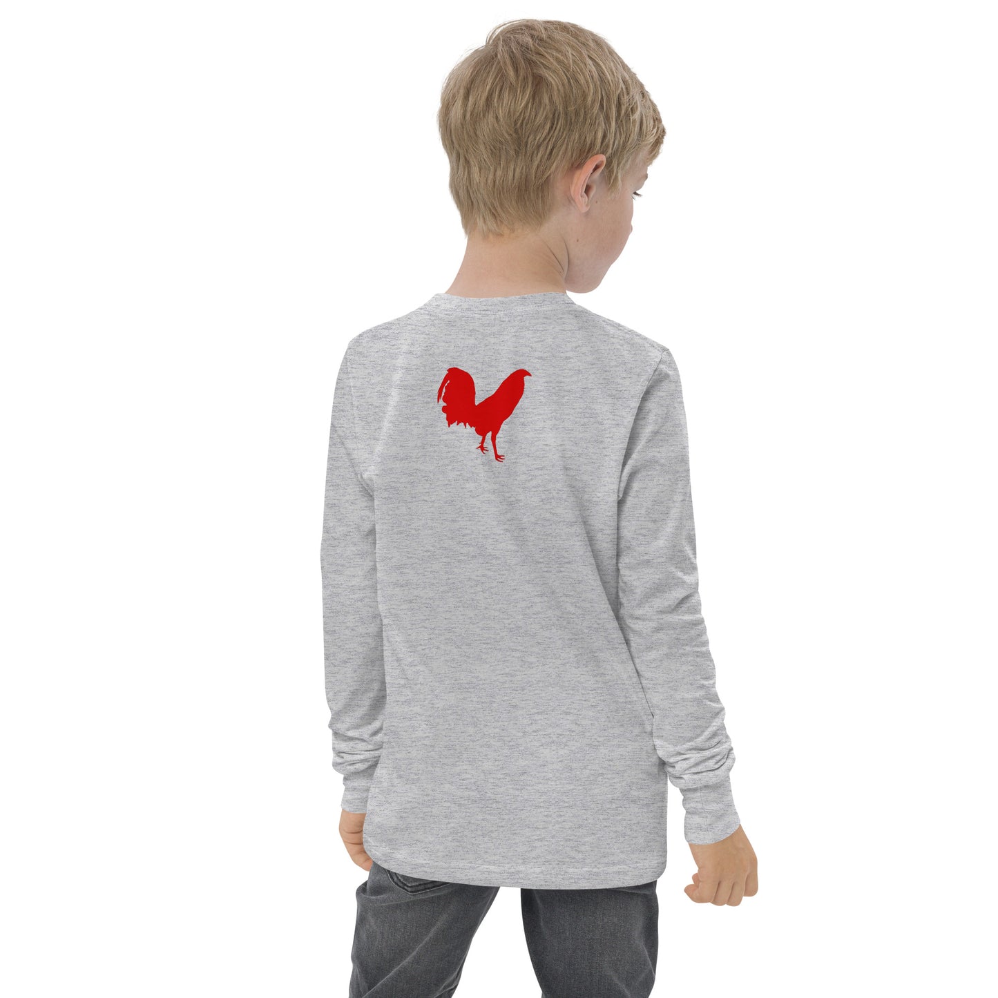 MASTERCOCK Gamefowl Rooster Youth Long Sleeve