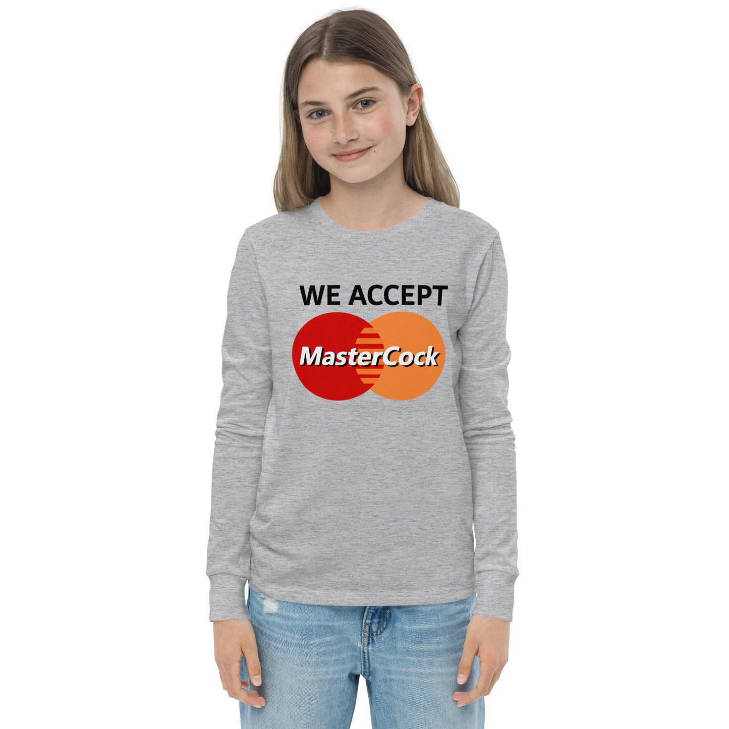 MASTERCARD Gamefowl Rooster Youth Long Sleeve