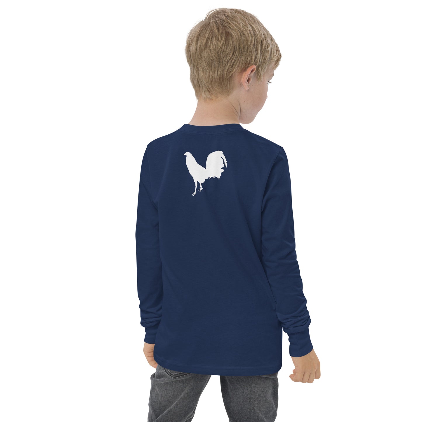 NUTRITION FACTS Gamefowl Rooster Dark Youth Long Sleeve