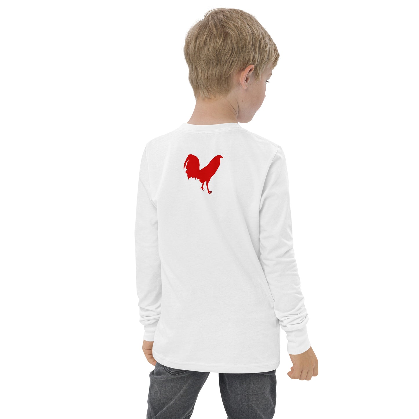 MASTERCOCK Gamefowl Rooster Youth Long Sleeve