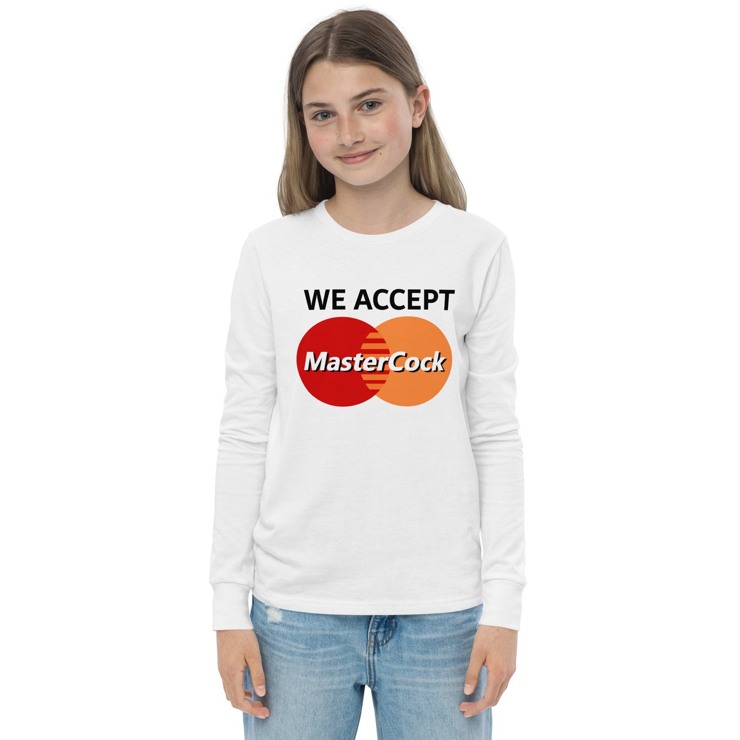 MASTERCARD Gamefowl Rooster Youth Long Sleeve