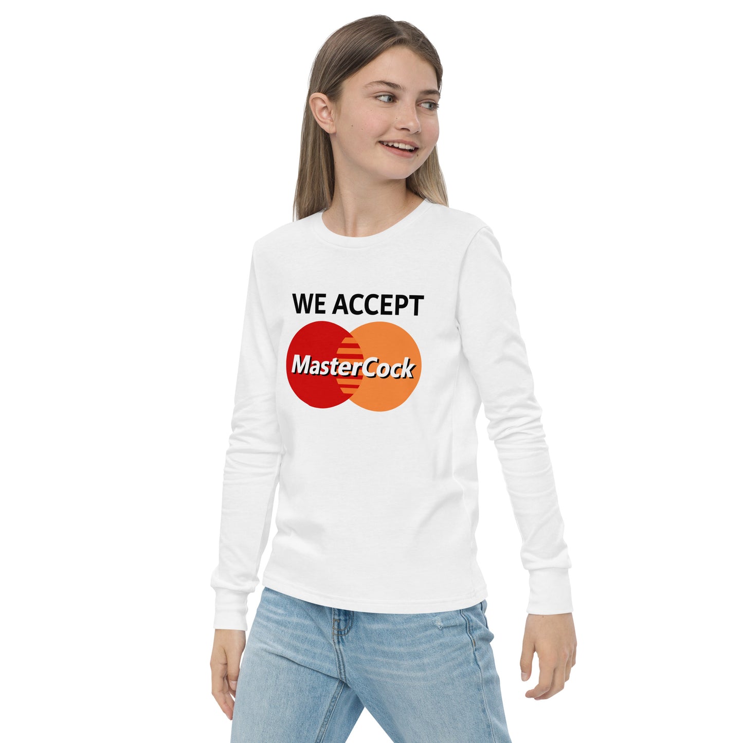 MASTERCARD Gamefowl Rooster Youth Long Sleeve